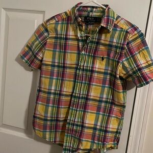 Boys polo by Ralph Lauren. Button down worn once in great condition